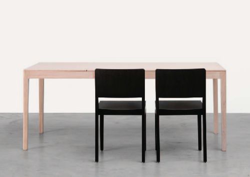 Moderner Tisch - SHIRA - Bedont - Eiche / Buche / MDF