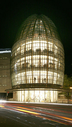 Metall-Befestigungssystem - PEEK & CLOPPENBURG - HESS TIMBER - für hinterlüftete Fassade