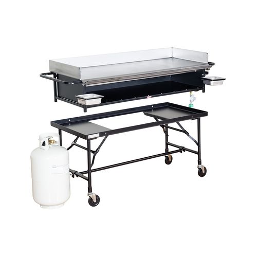 Gasherdplatte - PG-52S - Big John Grills & Rotisseries - Profi / für Garten / tragbar