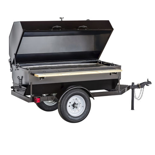 Holzkohle-Gartengrill - 6SDG - Big John Grills & Rotisseries - für professionellen Einsatz / auf Rollen / Einbau