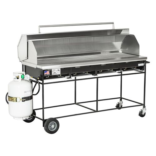Gas-Grill - A4CC-LPSS  - Big John Grills & Rotisseries - bodenstehend / Profi / Edelstahl