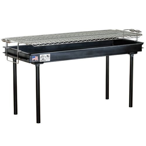Holzkohlegrill - M-15AB - Big John Grills & Rotisseries - bodenstehend / Profi