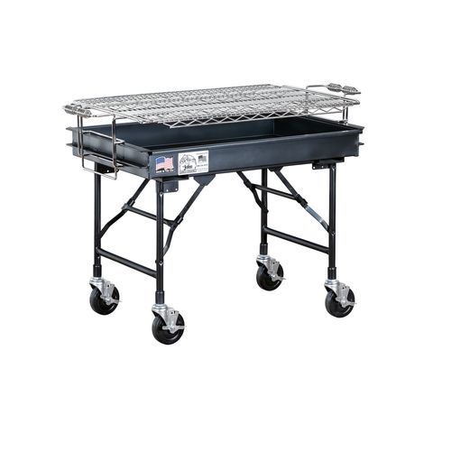 Holzkohlegrill - M-13FB - Big John Grills & Rotisseries - bodenstehend / Profi