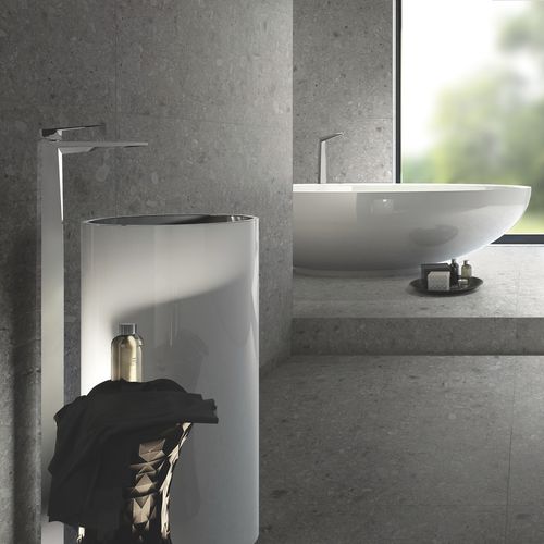 Fliesen für den Innenraum - GRÉ NERO  - Casalgrande Padana - für Außenbereich / für Badezimmer / für Wohnzimmer