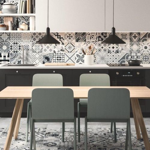 Feinsteinzeugfliesen - CEMENTINA MULTICOLOR GRIGIA MIX  - Casalgrande Padana - matt / für den Innenraum / für Badezimmer