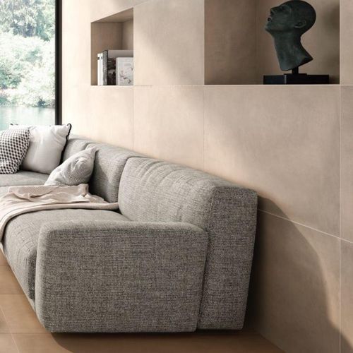 Feinsteinzeugfliesen - R-EVOLUTION SAND - Casalgrande Padana - matt / für den Innenraum / für Badezimmer