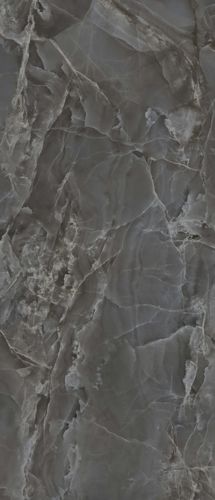 Feinsteinzeugfliesen - Alabastri Black - Casalgrande Padana - für den Innenraum / Boden / Marmoroptik