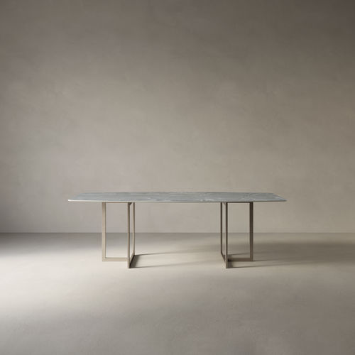 Tisch / minimalistisches Design - Shaped.230 - Casalgrande Padana - Metall / Feinsteinzeug / rechteckig