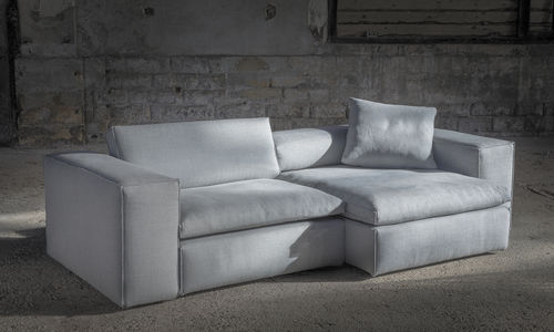 Konvertibles Sofa - CUNEO - TRISS - modern / Stoff / Leder
