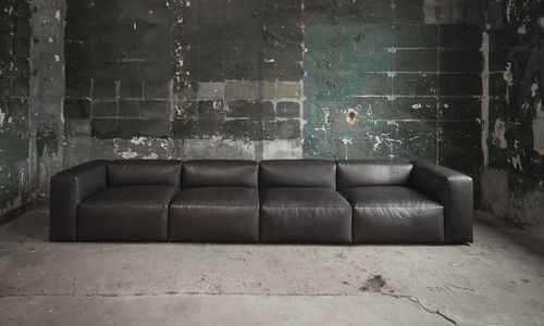Modulsofa - MONZA - TRISS - modern / Stoff / Leder