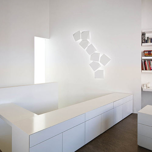 Moderne Wandleuchte - Origami - VIBIA LIGHTING - für den Innenraum / für Außenbereich / ABS