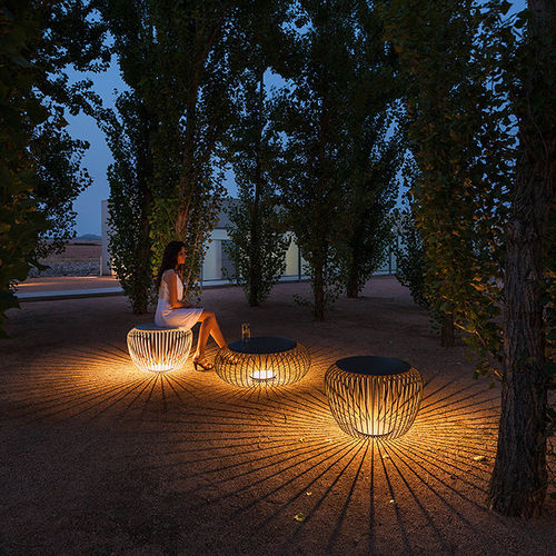 Bodenlampe - Meridiano - VIBIA LIGHTING - Stahl / Glas / Polyurethan