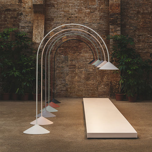 Stehleuchte - Out - VIBIA LIGHTING - Aluminium / Edelstahl / modern
