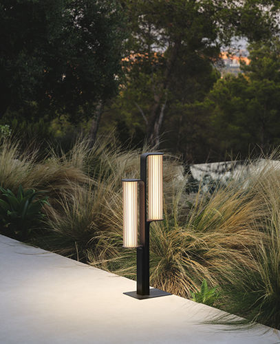 Stehleuchte - Class - VIBIA LIGHTING - Aluminium / Borosilikatglas / modern