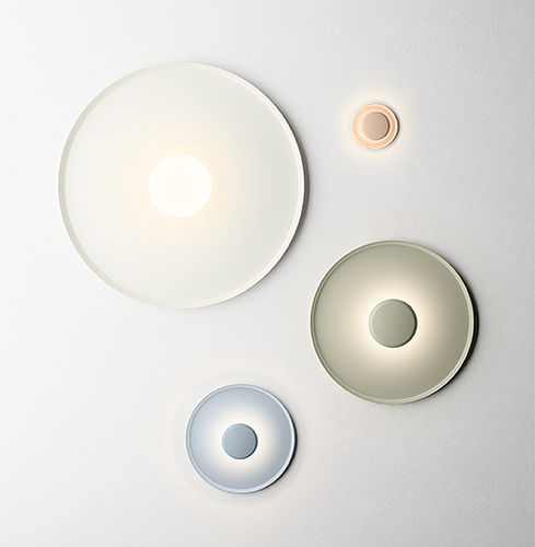 Moderne Wandleuchte - Top - VIBIA LIGHTING - für den Innenraum / geblasenes Glas / Aluminium