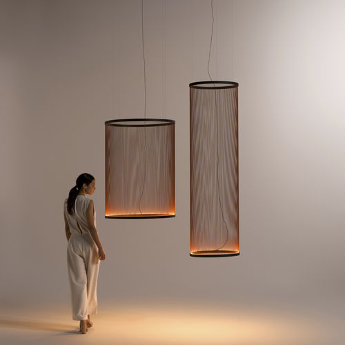 Hängelampe - Array - VIBIA LIGHTING - Aluminium / Messing / Polycarbonat