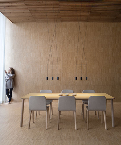 Hängelampe - Wireflow Lineal - VIBIA LIGHTING - Aluminium / Stahl / modern