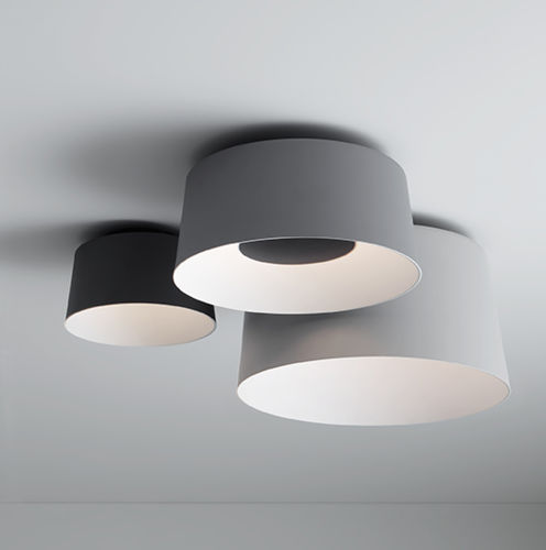 Moderne Deckenleuchte - Tube - VIBIA LIGHTING - rund / Aluminium / LED