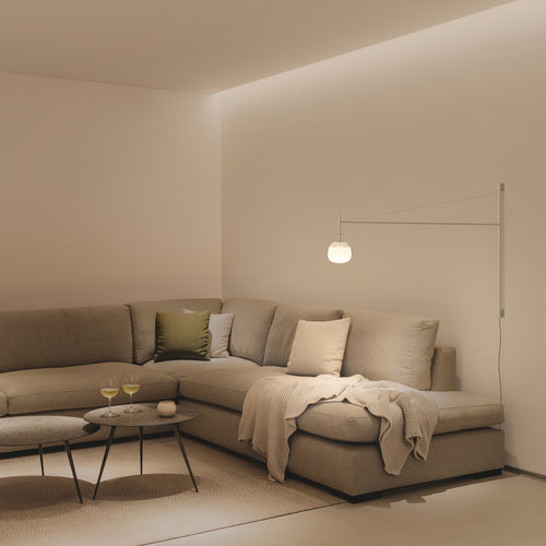 Wandleuchte / geblasenes Glas - Tempo  - VIBIA LIGHTING - modern / für den Innenraum / Aluminium