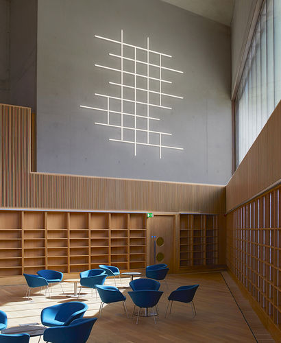 PMMA-Wandleuchte - Halo - VIBIA LIGHTING - modern / für den Innenraum / Aluminium