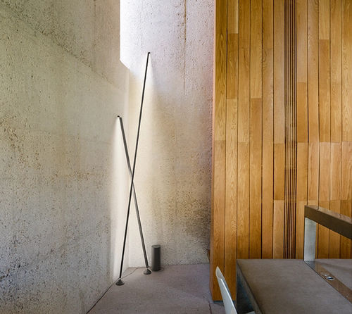 Stehleuchte - Sticks Solo - VIBIA LIGHTING - Aluminium / Stahl / Polycarbonat