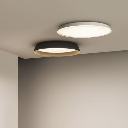Moderne Deckenleuchte - Bigger - VIBIA LIGHTING - rund / Aluminium / Polycarbonat
