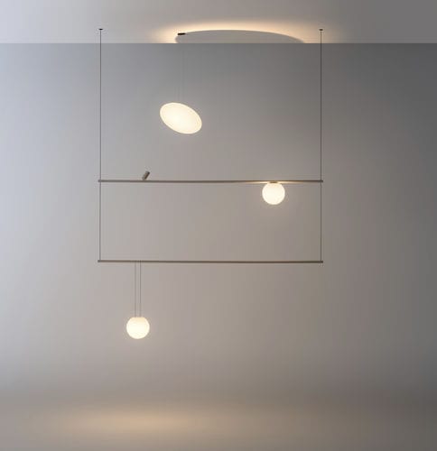 Hängelampe - Circus  - VIBIA LIGHTING - Aluminium / Polycarbonat / PMMA