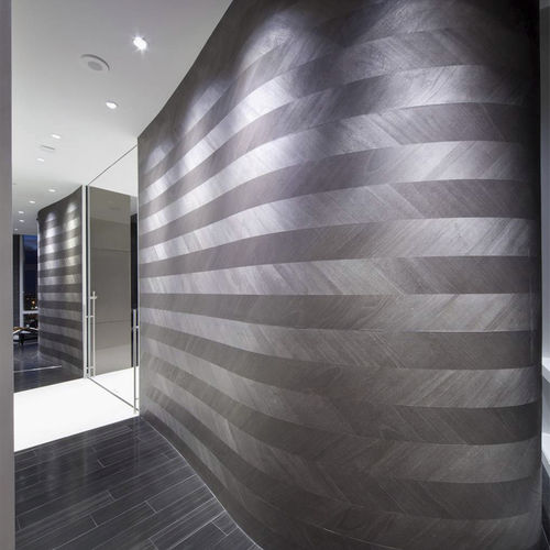 Klassische Tapete - AJIRO CHEVRON™ - Maya Romanoff - Holz / einfarbig / Holzoptik