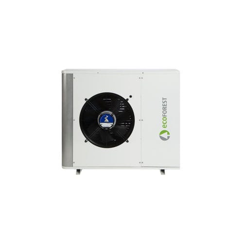 Elektrischer Lufterhitzer - ECOAIR EVI MONOBLOC - ECOFOREST - Heißwasser / freistehend