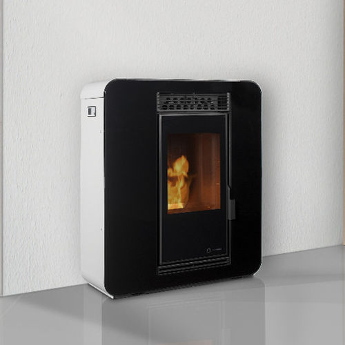 Pelletkaminofen - BOLONIA - ECOFOREST - 5 kW...10 kW / Multibrennstoff / modern