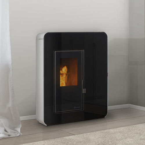 Pelletkaminofen - IBIZA - ECOFOREST - 11 kW / Multibrennstoff / modern