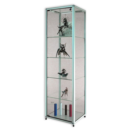 Moderne vitrine - 222062 - EDIMETA - bodenstehend / Glas / für Gewerbegebrauch