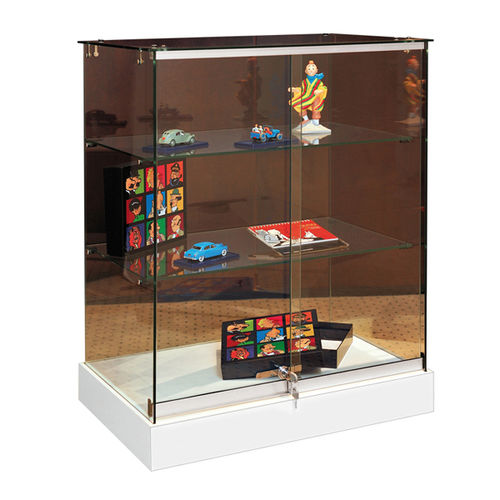 Moderne Vitrine - 222101  - EDIMETA - Glas / Holz / Metall