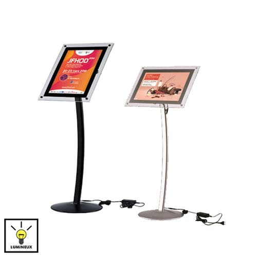 Werbeträger für den Innenraum - 214031 - EDIMETA - LED / Aluminium / Plexiglas®