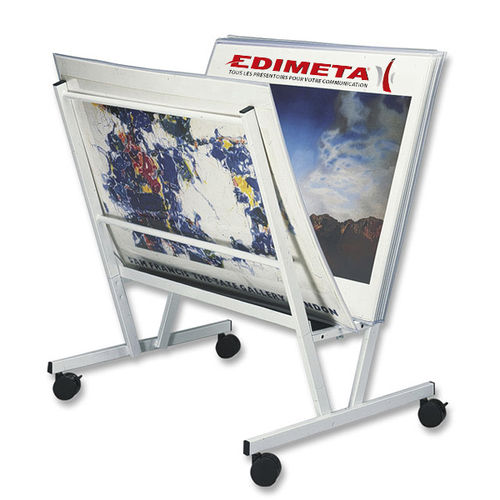 Dokumentenhalter mit Rollen - PPR68N  - EDIMETA