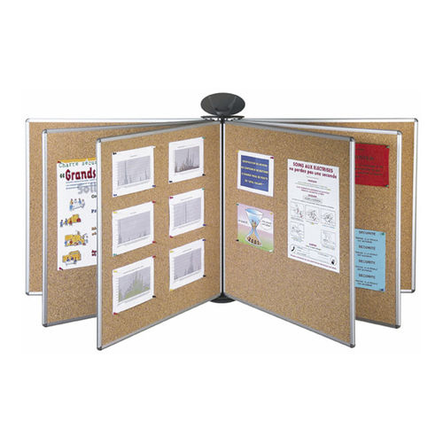 Flipchart-Wandhalterung - 600249 - EDIMETA - schwenkbaren Pinnwänden