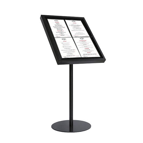 Bodenstehender Werbeträger - 215592 - EDIMETA - für Restaurants / für Außenbereich / Magnet
