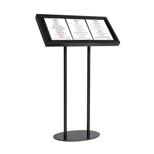 Bodenstehender Werbeträger - 215590 - EDIMETA - für Restaurants / für Außenbereich / Magnet
