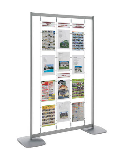 Hängender Werbeträger - 214183  - EDIMETA - für Außenbereich / Aluminium