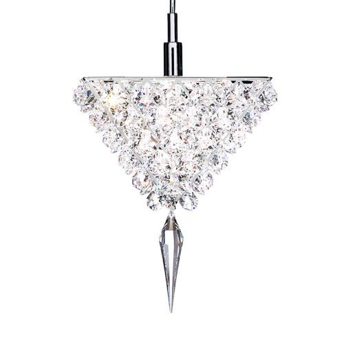 Hängelampe - VERTEX : VR0607N - Swarovski Lighting - Edelstahl / Swarovski®-Kristall / modern