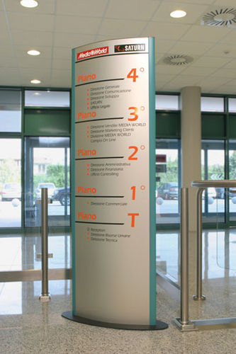 Stele zur Beschilderung - TYPE P - SEBERG