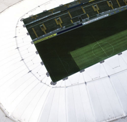 Verbundwerkstoff-Textilmembran - XTREM TX30-IV - Serge Ferrari ARCHITECTURE - für Seiltragwerk / für Stadion / feuerfest