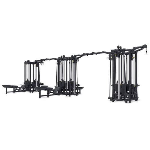 Multifunktions-Trainingsgerät - 8 WITH TOWER - TECHNOGYM - Kabel / für den Innenraum / für Gewerbegebrauch