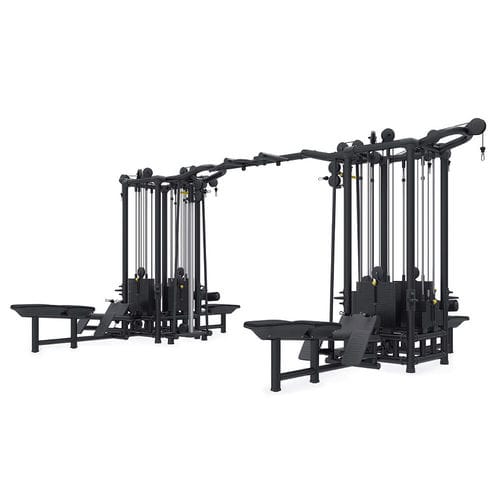 Multifunktions-Trainingsgerät - 8 - TECHNOGYM - Kabel / für den Innenraum / für Gewerbegebrauch