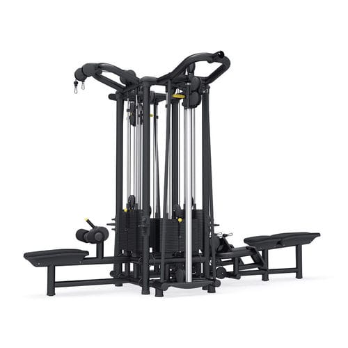 Multifunktions-Trainingsgerät - 4 EVOLUTION - TECHNOGYM - Kabel / für den Innenraum / für Gewerbegebrauch