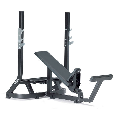 Regelbare Krafttrainingsbank - OLYMPIC INCLINE PURE - TECHNOGYM - für den Innenraum / für Gewerbegebrauch / für Sportparcours