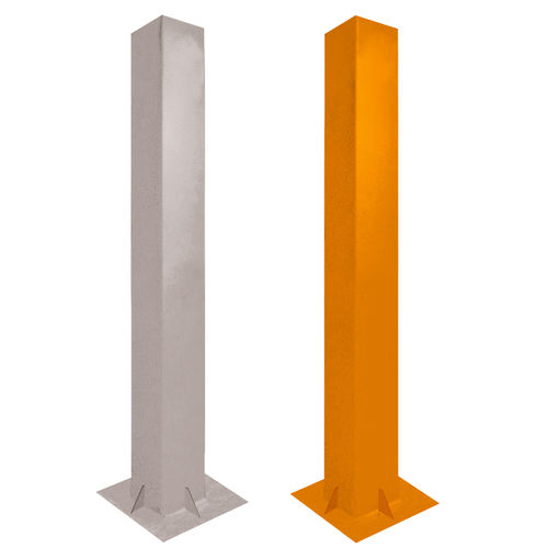 Zutritts-Sperrpfosten - BASELINE - Alphatronics - stationär / extrudiertes Aluminium / für Parkplätze