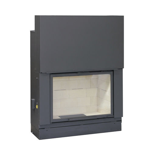 Geschlossene Feuerstelle / Holz - F1000 - SEGUIN - mit 1 Sichtseite / doppelseitig / Stahl