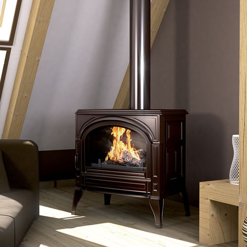 Holz-Kaminofen - TOPAZE - SEGUIN - 11 kW / traditionell / Gusseisen