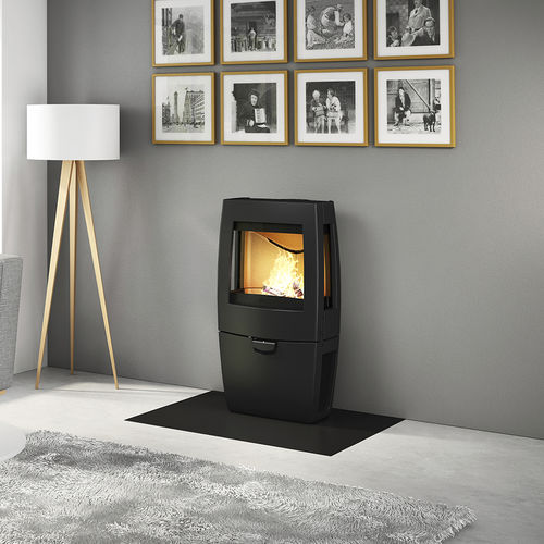 Holz-Kaminofen - EMERAUDE 4 - SEGUIN - 7 kW / modern / Metall